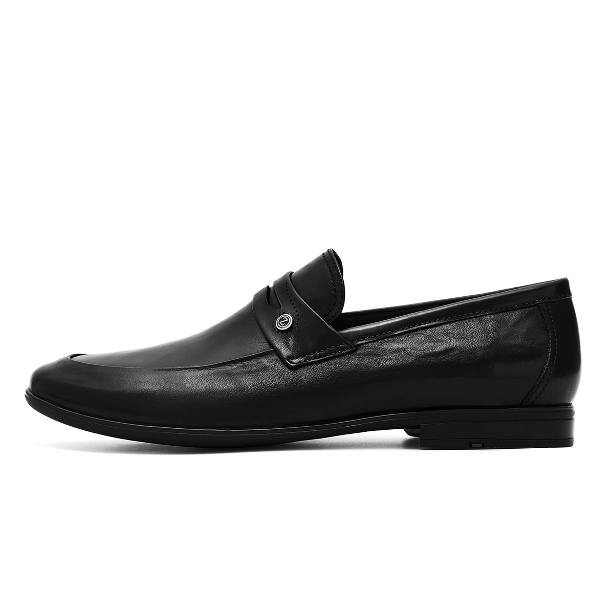 ZRO Zero Degree Slim Gentleman's British Business Slip-on Leather Shoes for Urban Strolling, Retro Light Luxury, Everyday Versatile Casual Shoes for Men