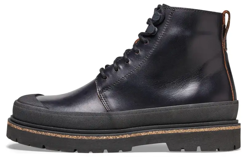 Birkenstock Prescott Leather Combat Boots Women's