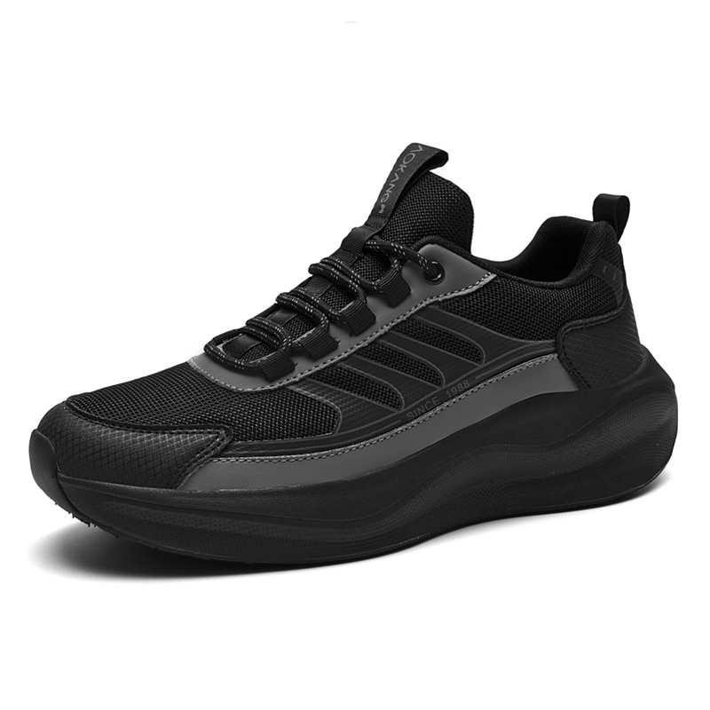 AOKANG Cushioning Breathable Lightweight Cushioning Breathable Lightweight Running Shoes Men’s Black