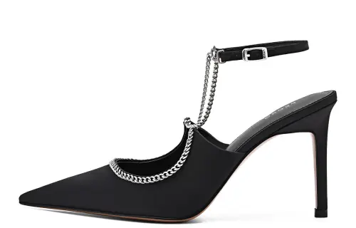PEDRO Slim Heel High Heels 9cm Women's Black
