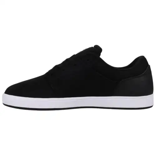 DC Shoes Slip Resistant Abrasion Resistant Slip Resistant Abrasion Resistant Low top Skateboard Shoes Men's Black White