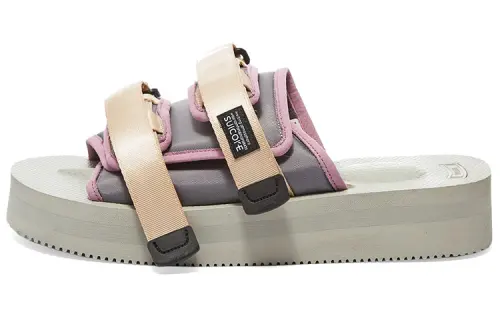 Suicoke Quiet Slide Slippers Men's Purple