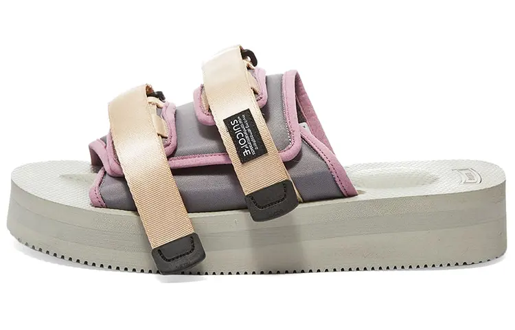 Suicoke Quiet Slide Slippers Men's Purple