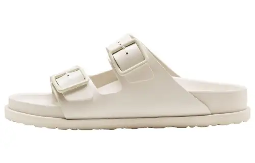 Birkenstock Leather Stylish Sandal Unisex White