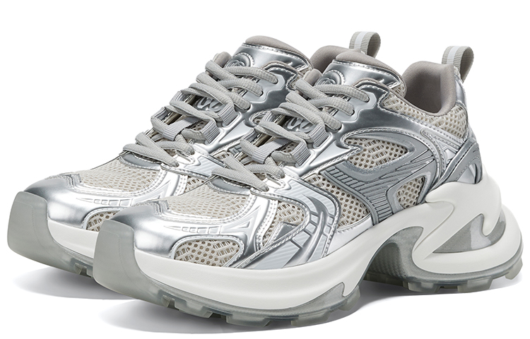 GG CC Low top Platform Chunky Sneakers Women's