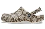 Crocs Baya Seasonal Printed Clogs 'Oyster Mushroom'