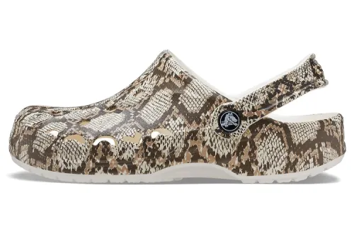 Crocs Baya Seasonal Printed Clogs 'Oyster Mushroom'