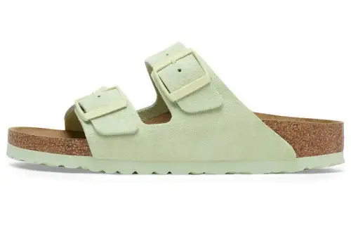 Birkenstock Arizona double-buckle suede sandals