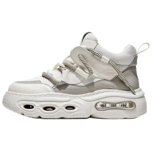 JANE HARLOW Cow Split Leather Low top Casual Shoes Men's White