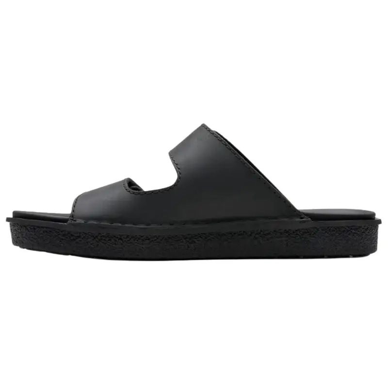 Clarks Slide Slippers Men's Black