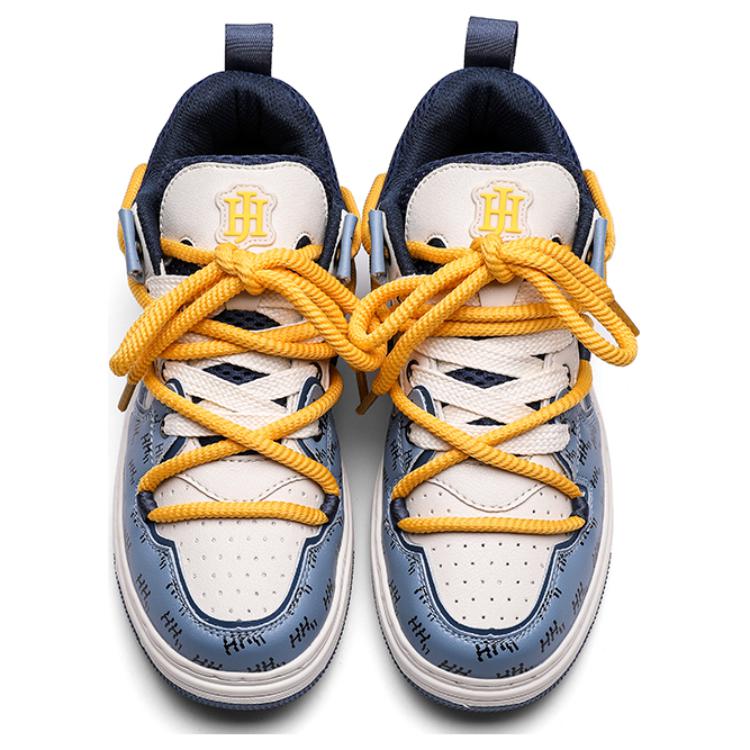 HLA JEANS Microfiber Leather Stylish Skateboarding Shoes Unisex