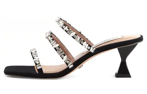 CHARLES&KEITH Mary Jane Shoes 6CM Women's Black