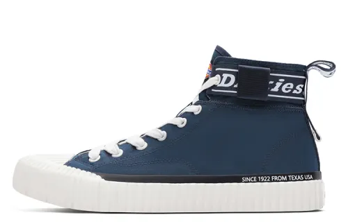 Dickies Canvas Shoes Men's High Top Blue