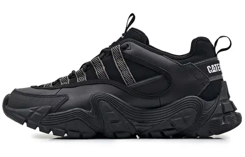 CAT Vapor Slip Resistant, Abrasion Resistant, Breathable, Lightweight Low top Casual Shoes Unisex Black