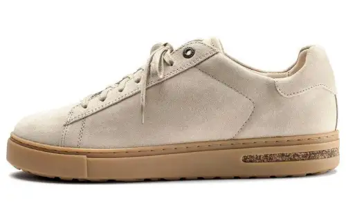 Birkenstock Suede Low top Skateboard Shoes Unisex Sand Regular