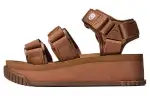 Shaka Neo Bungy Platform Beach Sandals Women's Brown