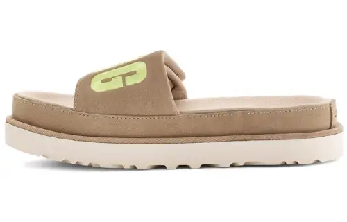 UGG Suede Slippers Women's Bright Yellow