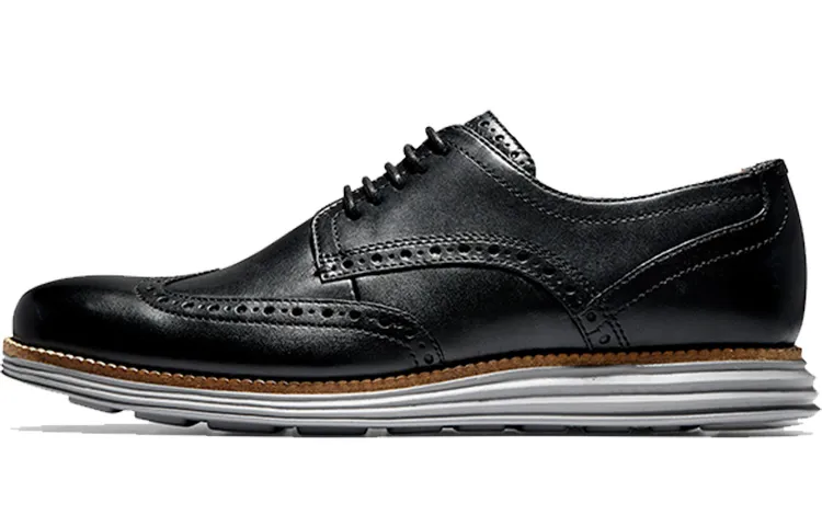 COLE HAAN Cow Leather Casual Shoes Men's Black