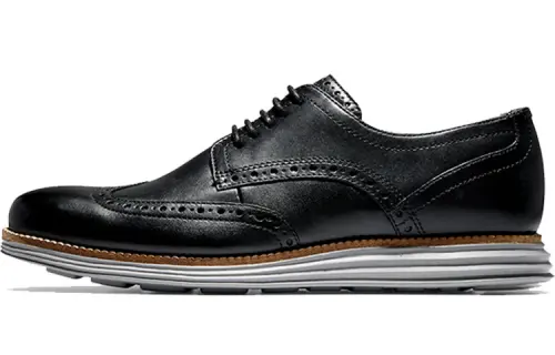 COLE HAAN Cow Leather Casual Shoes Men's Black