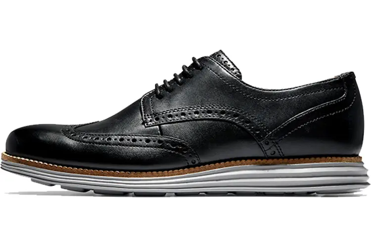 COLE HAAN Cow Leather Casual Shoes Men's Black