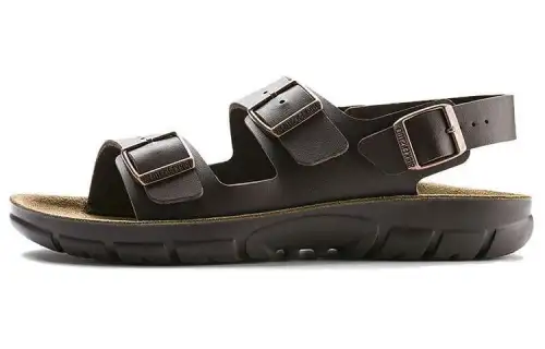 Birkenstock Pu Beach Sandals Women's Brown Narrow