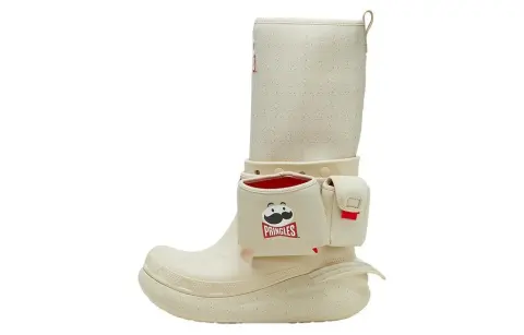 Crocs X Pringles Boots 'White Red'