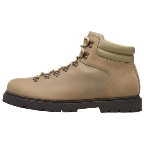 Birkenstock lace-up padded collar boots