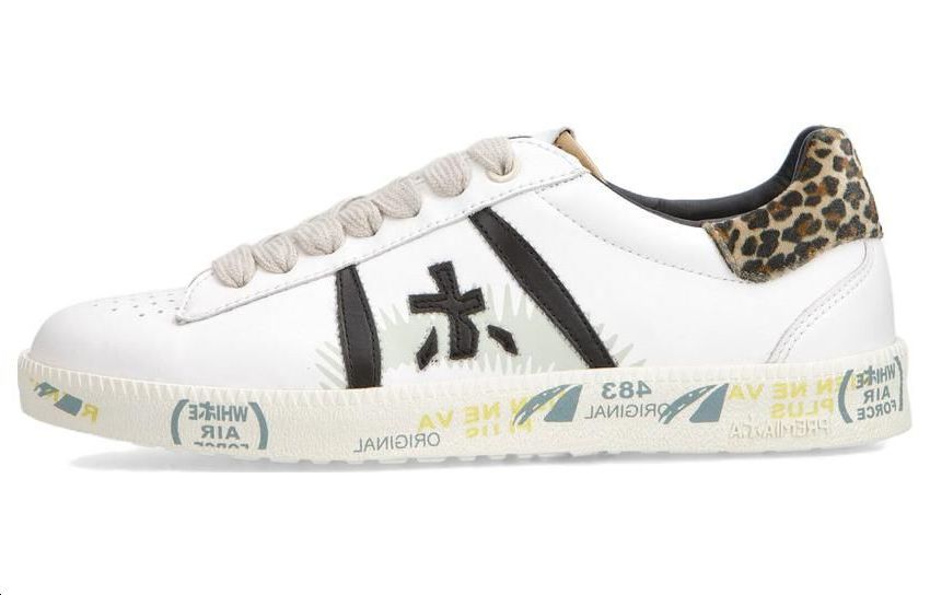 PREMIATA Calfskin Low top Skateboard Shoes Women's White