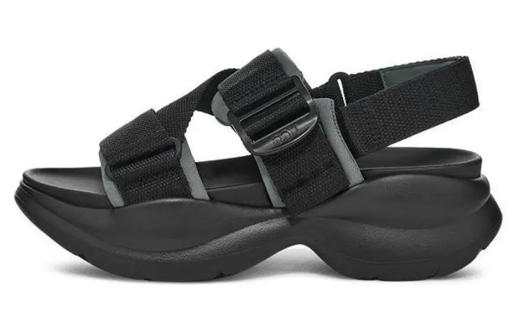 UGG Fabric Beach Sandals Women's Black