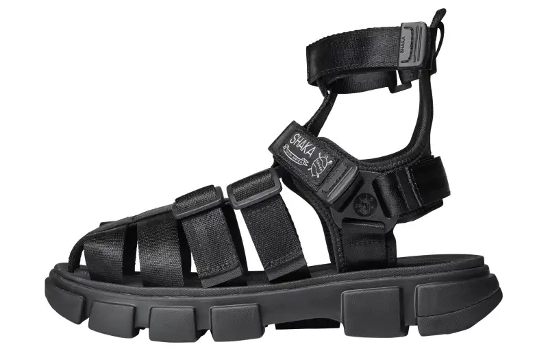 Shaka Hiker Bootie Sf Beach Sandals Unisex Black