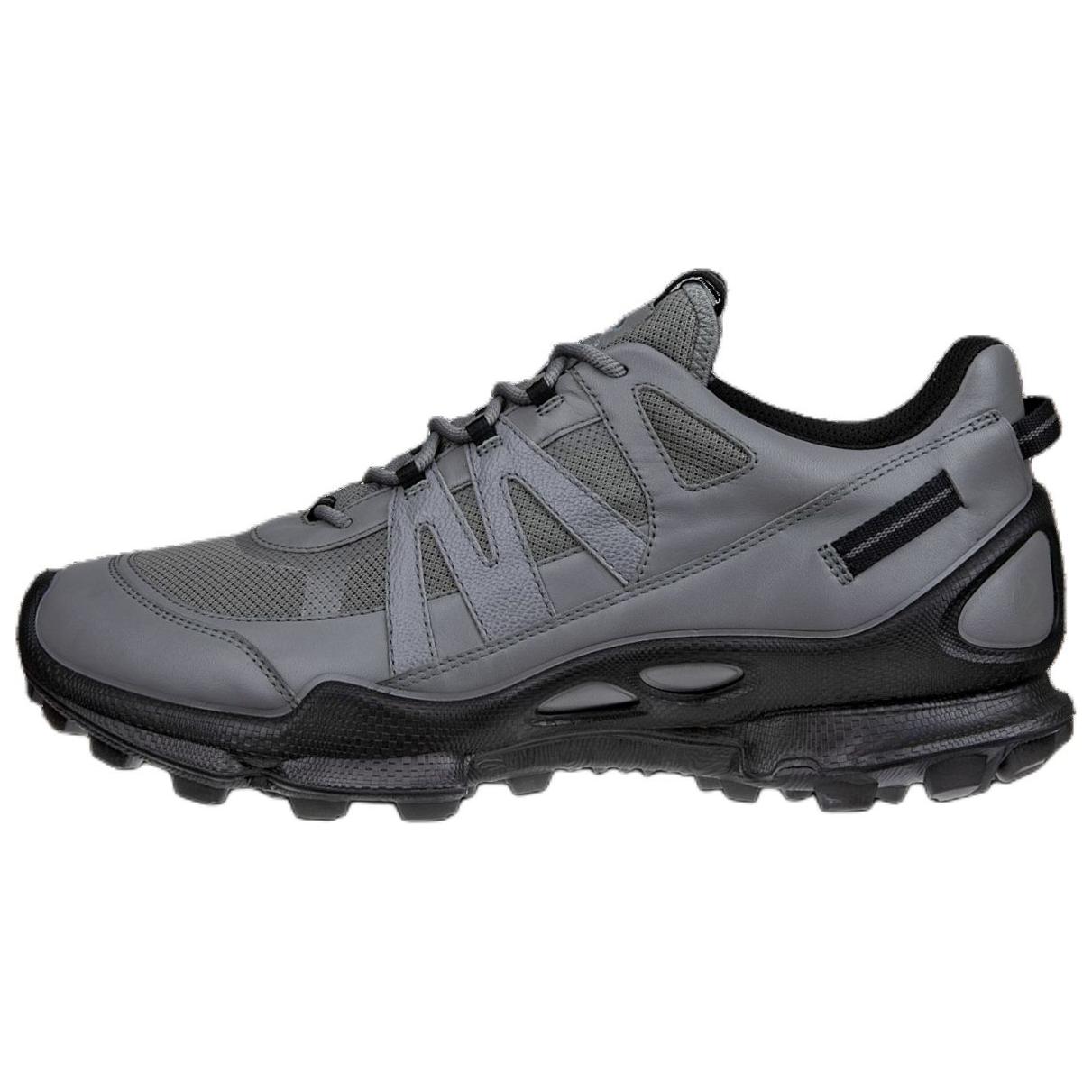 Ecco Biom C Trail Leather Low top Casual Shoes Men's Gray