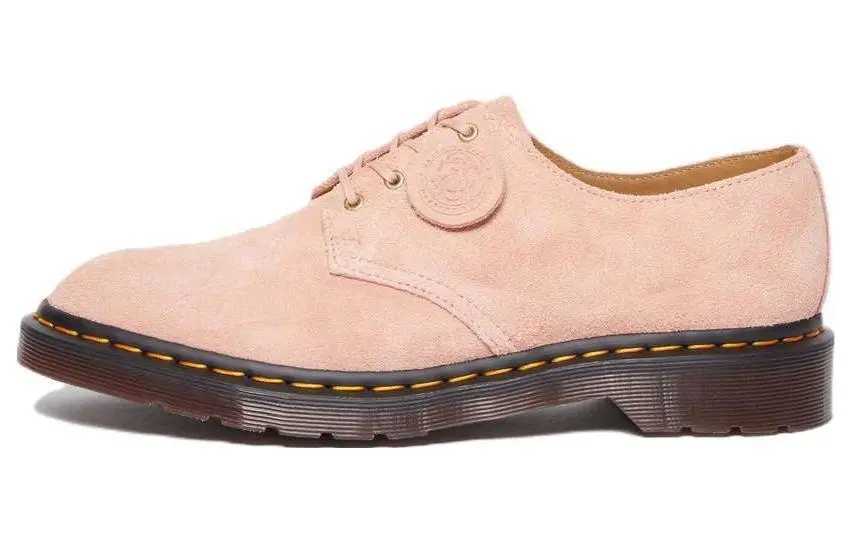 Dr. Martens Smiths Suede Dress Shoes 'Peach Beige' Women's