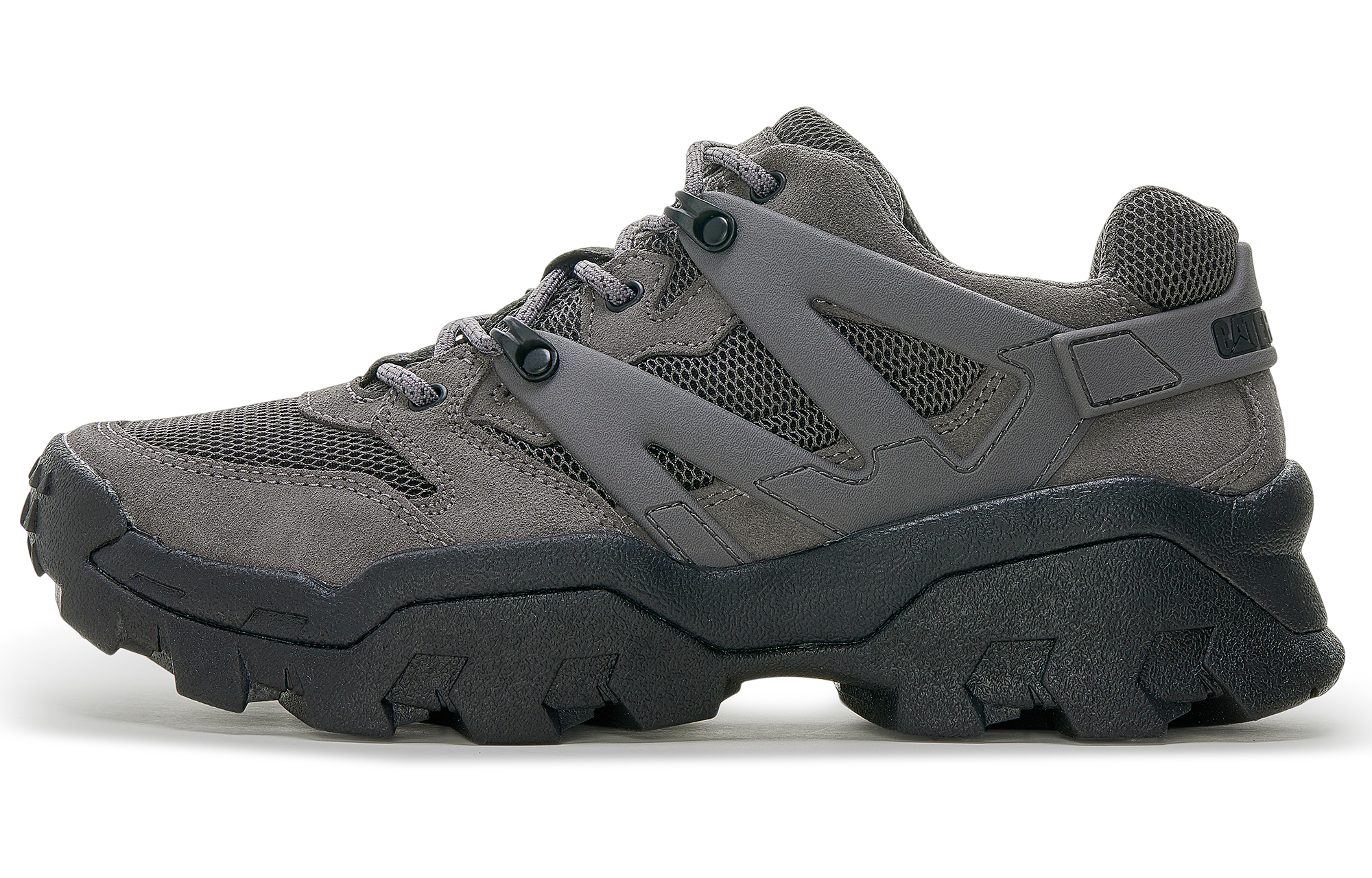 CAT REACTOR Collection Low top Mountaineering Shoes Unisex Dark Gray
