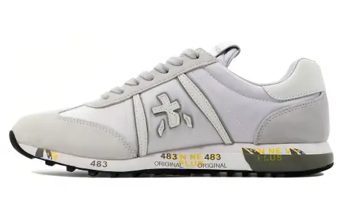 PREMIATA Lucyd Leather Low top Casual Shoes Women's Gray