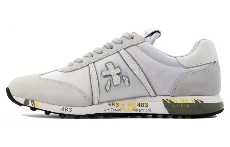 PREMIATA Lucyd Leather Low top Casual Shoes Women's Gray