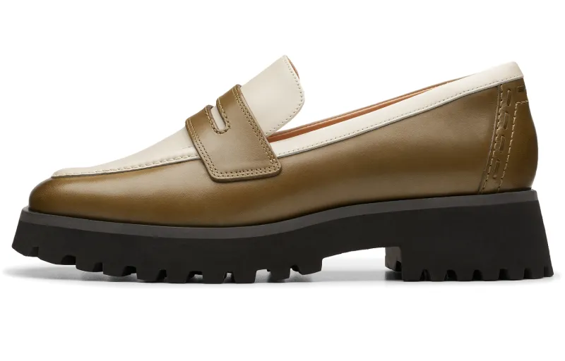 Clarks Loafers Women's Green