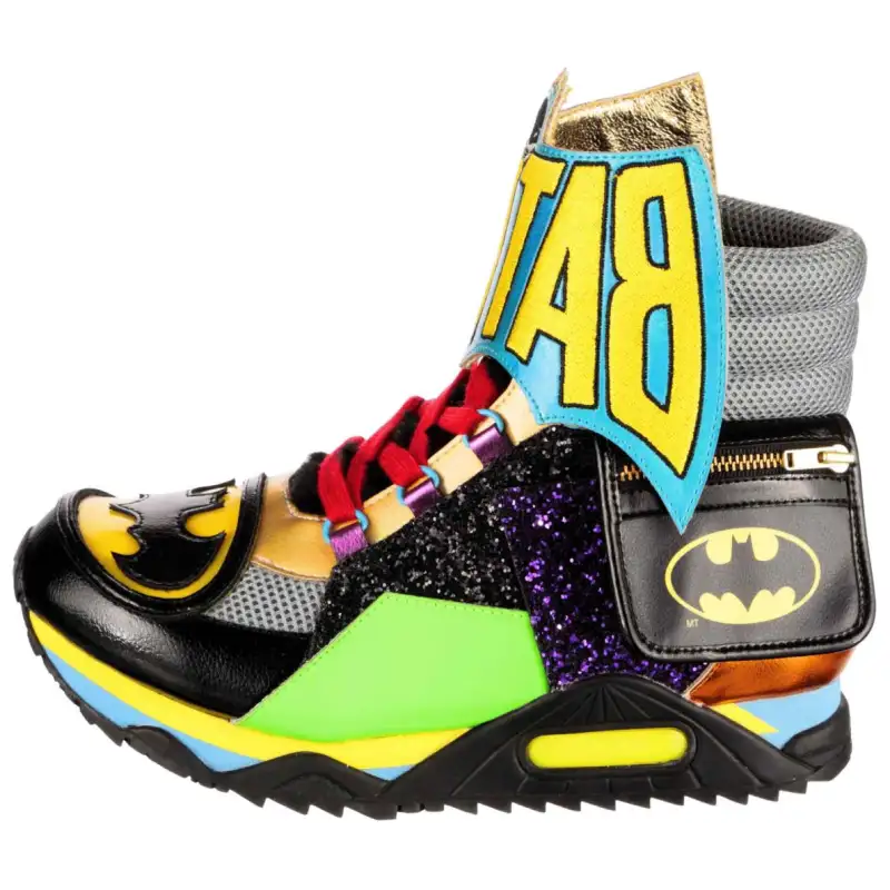 IRREGULAR CHOICE High top Casual Shoes Unisex Black Green