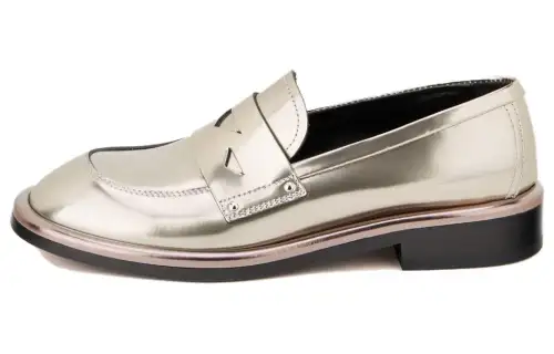 AGL Loafers 2.5cm Women's Platinum Color