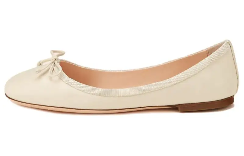 AGL Leather Casual Shoes Women's Beige
