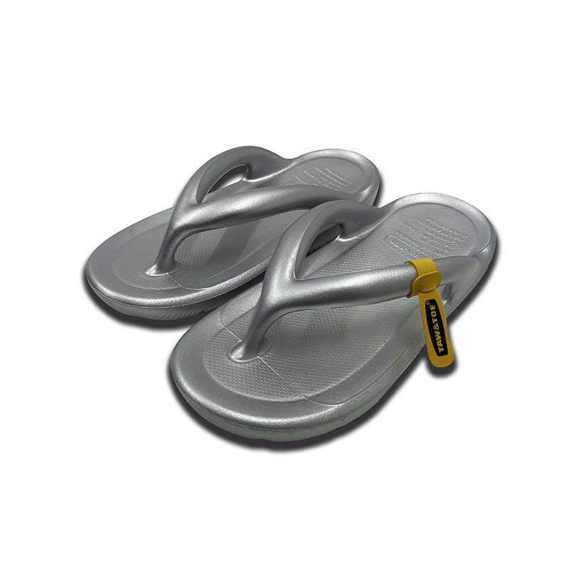 TAW&TOE Quiet Slide Slippers Unisex Glacier Silver