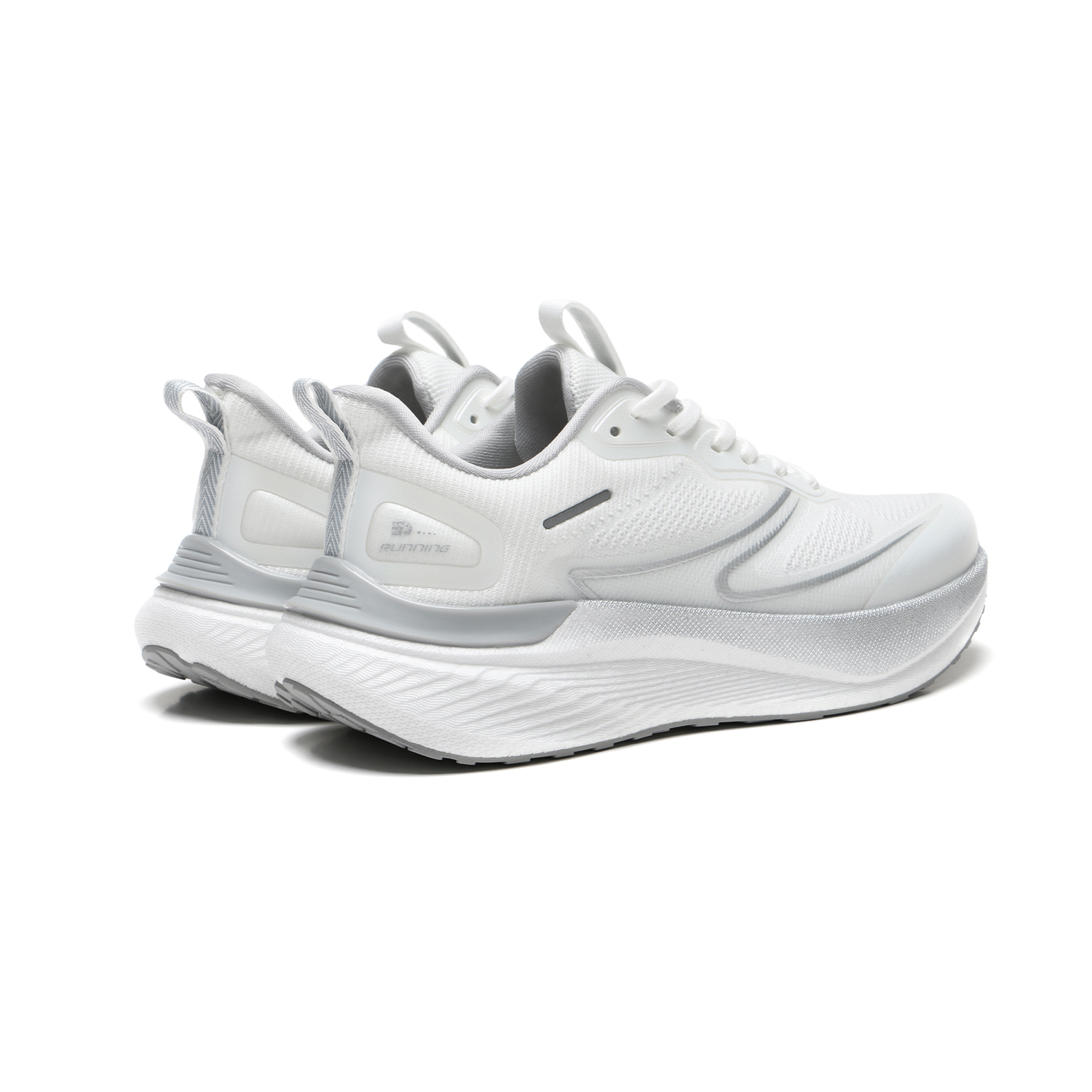 Meixi Breathable And Lightweight Low top Running Shoes Men’s Ivory White