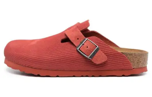 Birkenstock Fashion Trend Closed Toe Slippers Women's Pink Brown