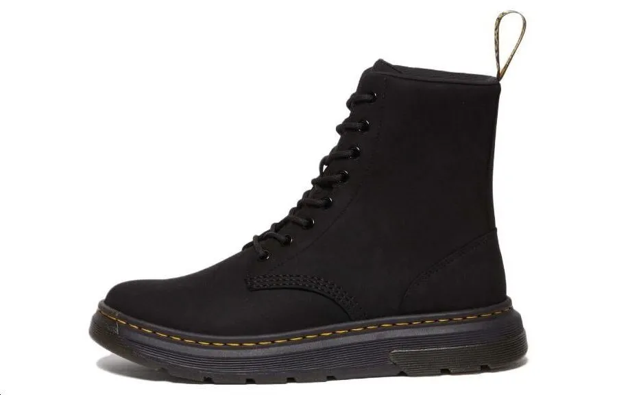Dr. Martens Dr.Martens Crewson Nubuck Leather Everyday Boots 'Black'