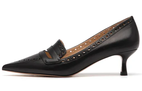 PACO GIL High Heels Women's Low Top Black