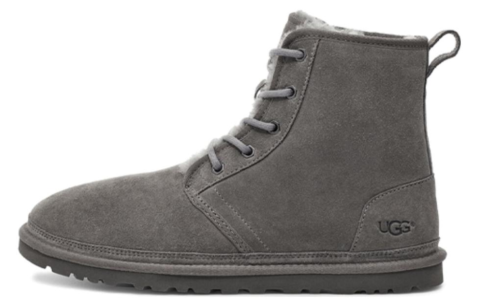UGG Harkley Fleece Lined Snow Boots Gray