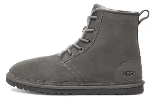 UGG Harkley Fleece Lined Snow Boots Gray
