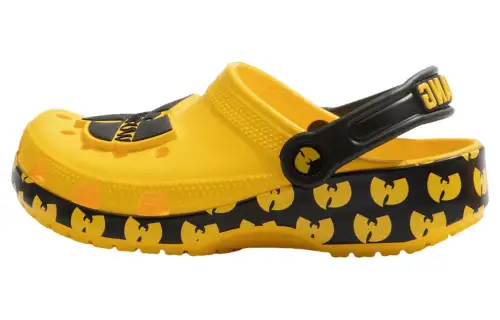 Crocs Classic Wu Tang Clan Clogs 'Yellow Black' Gs