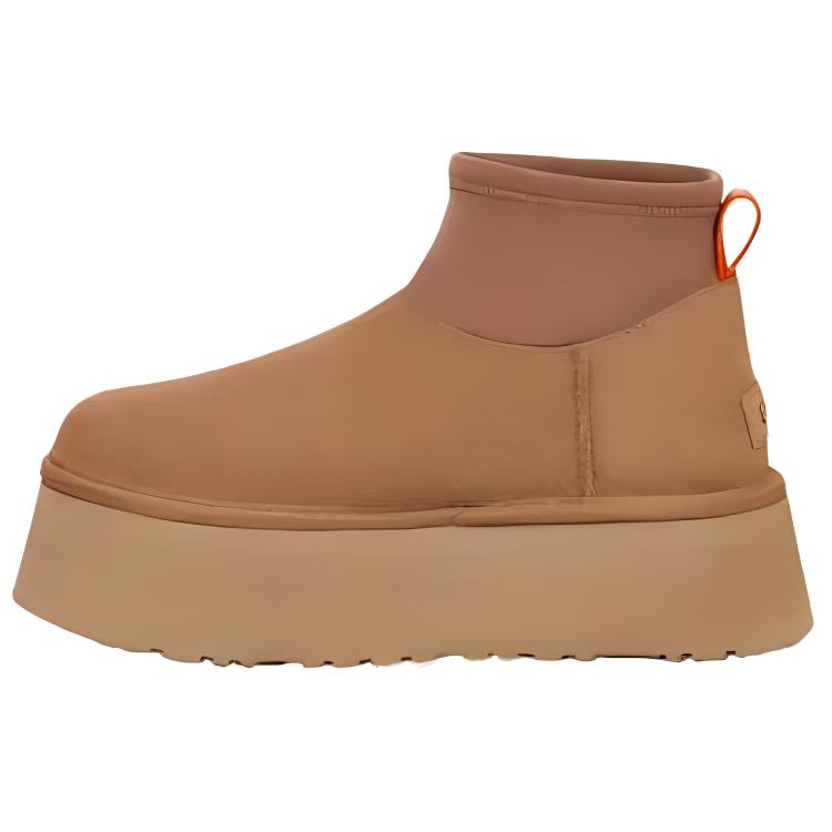 Женские ботинки UGG Classic Dipper (коричневые)