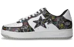 Medicom Toy x A BATHING APE STA 'BE@R CAMO' Casual Stylish Skateboarding Shoes Women's Black Camouflage