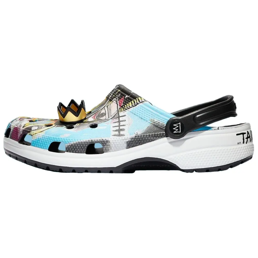 Crocs x Jean Michel Basquiat Clogs Unisex Black Blue